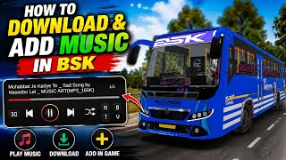 How to Add & Download Music in Bus Simulator Kerala | How to Play Songs in Bus Simulator Kerala screenshot 4