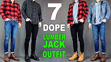 7 Super Dope LUMBERJACK Outfits for Men