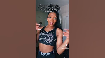 Thumbnail of POV: YOU CHOOSE LIFE 😭😂 #viral #allstar #cheer #2022  #cheerleader #sydniaaliyah #tiktok #bff #no