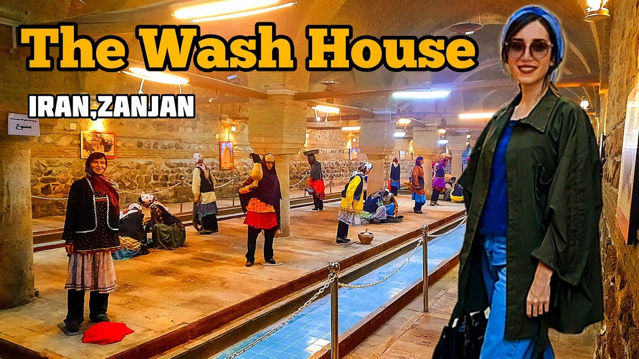 IRAN:Rakhtshooy khaneh(wash house)- an unique public building