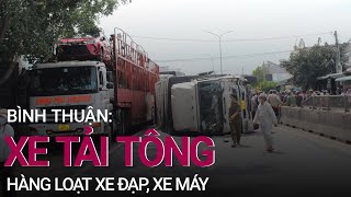 Xe 20 tấn vận chuyển hàng Sài Gòn đi Bình Thuận  Vận Tải Miền Trung