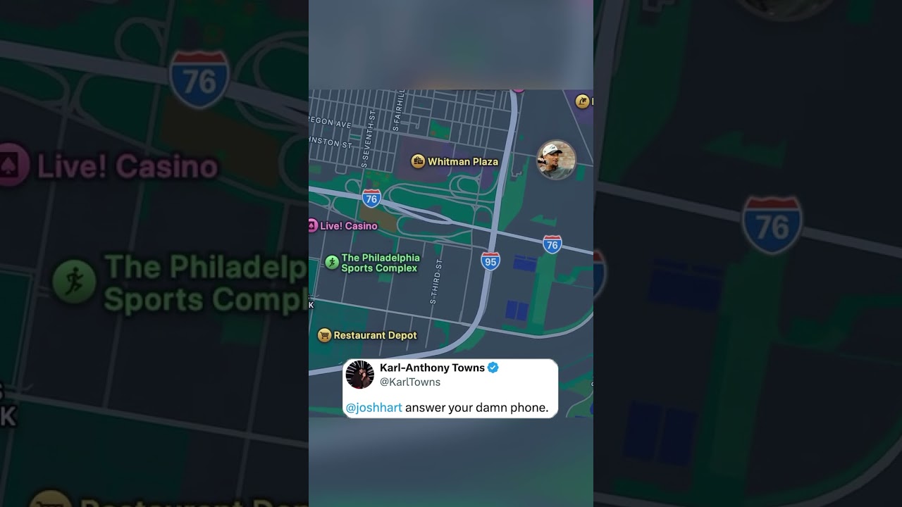 Josh Hart's Knicks teammates gave him a hard time after the Commanders L  😂