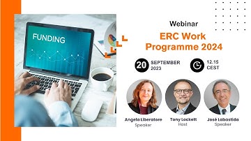 Webinar ERC Work Programme 2024