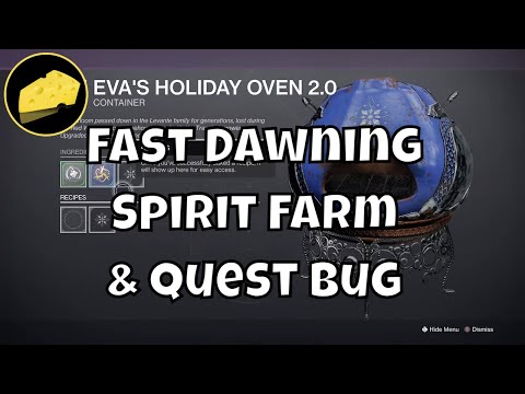 Fast Dawning Spirit Farm & Dawning Quest Start Bug Fix
