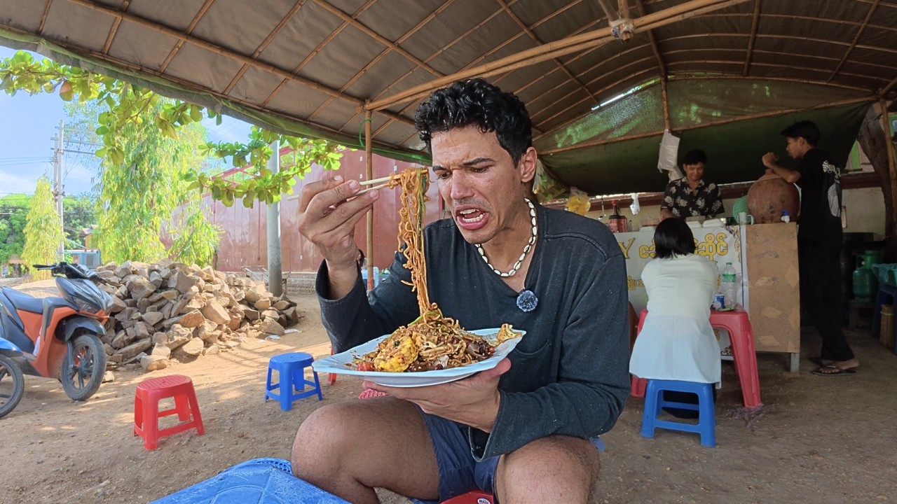 Provei 9 Comida de Rua em MIANMAR - Um País Esquecido