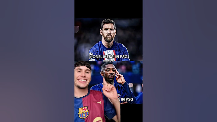 La doble vara… #leomessi #dembele #balondeoro #fcbarcelona #barça #barcelona #psg