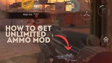 Infinity Ops MOD Gameplay: Unlimited Ammo + Mega Menu | Tutorial