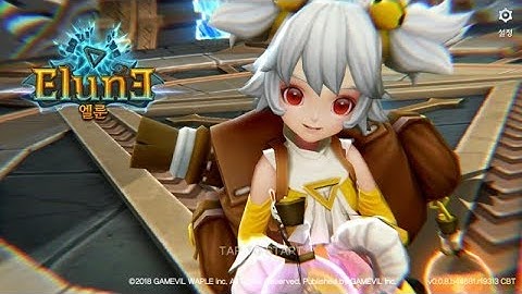 Elune Mobile Gameplay (엘룬/艾倫奇想/エルン ジェネシス) By Gamevil