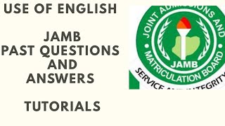 USE OF ENGLISH PAST QUESTIONS AND ANSWERS AND TUTORIALS/ JAMB 2021/ Online Education for Students screenshot 5