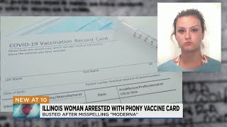 Illinois woman arrested for using fake 'Maderna' vaccine card to travel to Hawaii