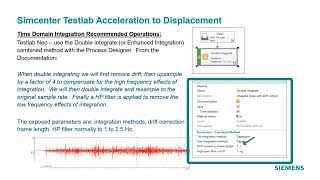 Acceleration to Displacement