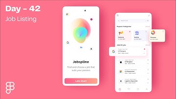 Daily UI Design Challenge | Day - 42 | Job Listing App UI