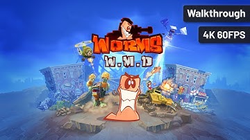 Worms W.M.D – Full Walkthrough (No Commentary, 4K60FPS)