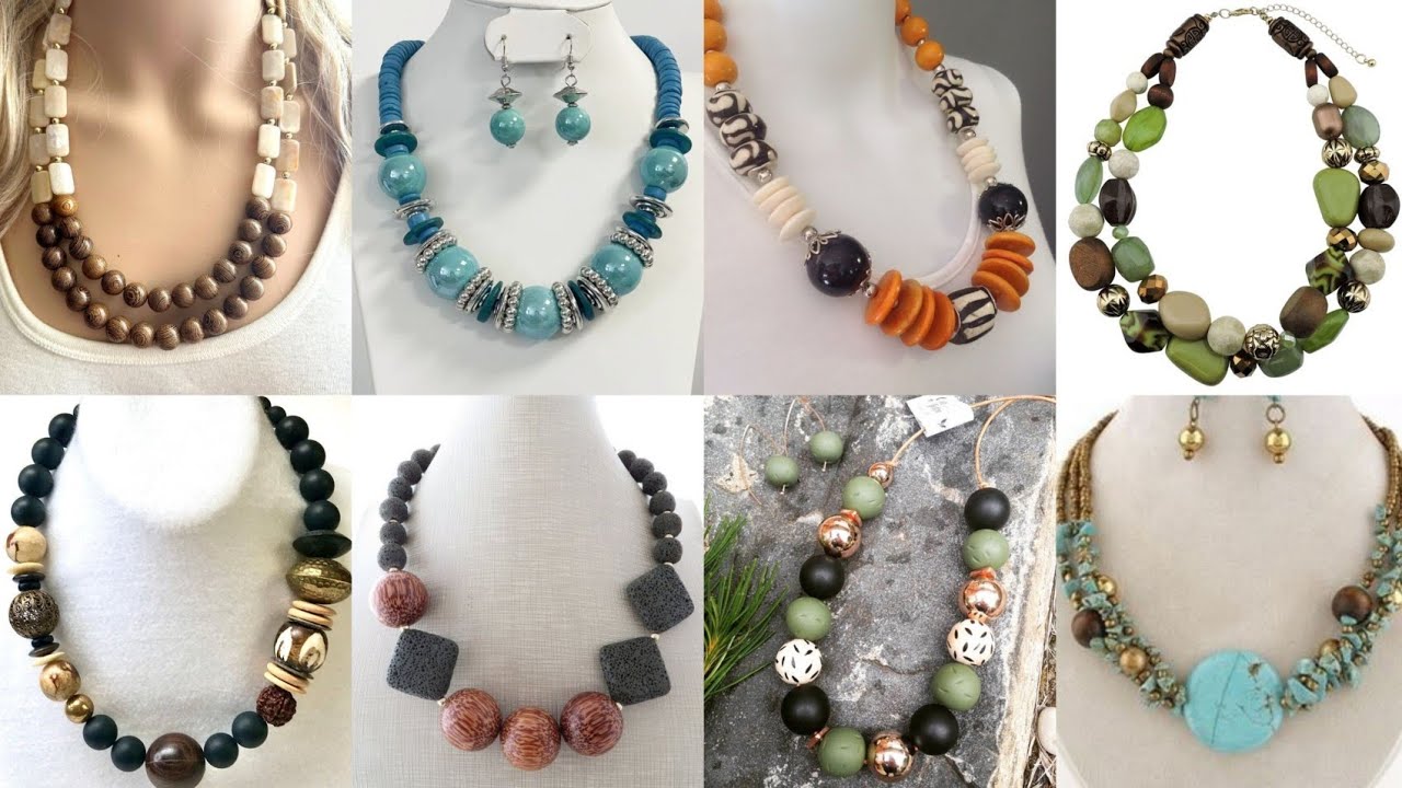 These Wooden Beads Necklaces Are Too Beautiful to Ignore!🤩