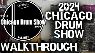 🥁Walkthrough of the 2024 Chicago Drum Show  - Everything!