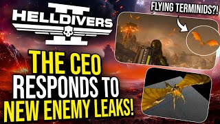 Helldivers 2 - CEO Responds To New Enemy Leaks, New Major Orders, and More!