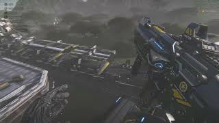 Getting shot and surviving an orbital strike with 1 hp - Planetside 2