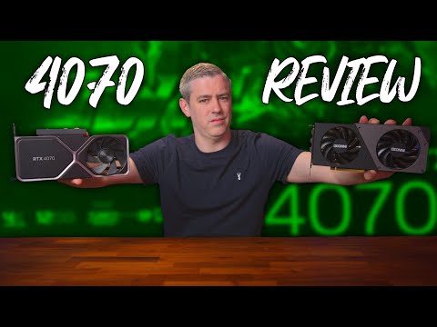 GeForce RTX 4070 Review [Founders & INNO3D Benchmarks & Thermals]