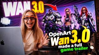 OpenArt Wan 3.0 survived our hardest game trailer test