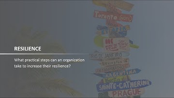 What is Organizational Resilience?