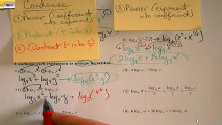 A2 - Log Functions and Properties Wks A