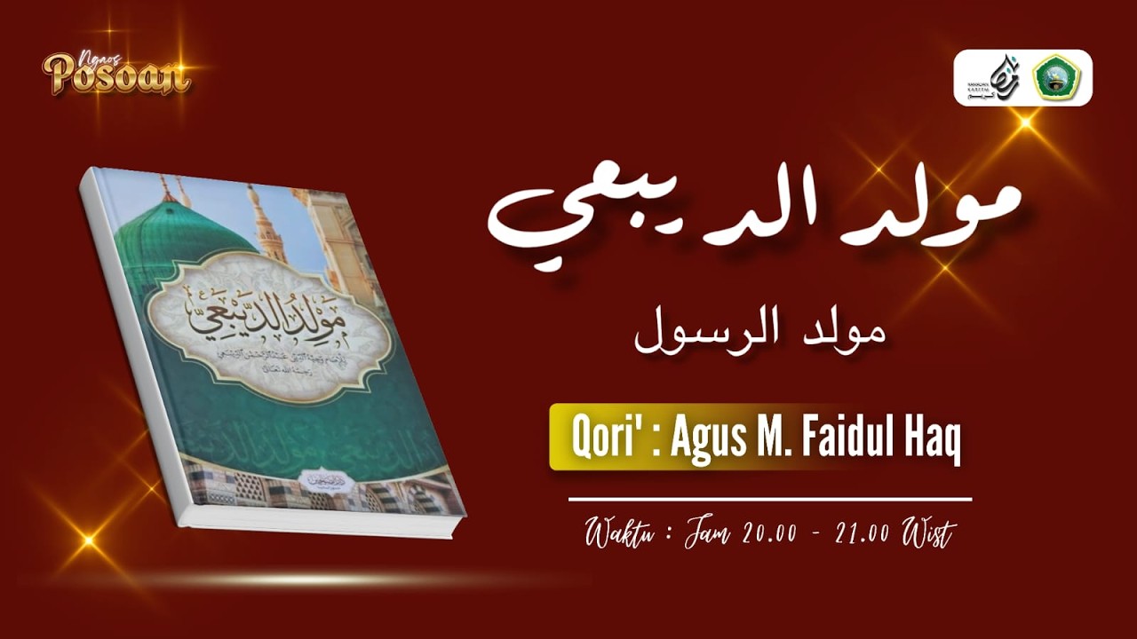 [ LIVE ] NGAOS KITAB MAULID AD-DIBA'I OLEH AGUS M. FAIDUL HAQ
