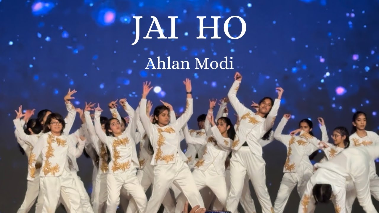 JAI HO || DANCE || AHLAN MODI EVENT IN UAE || 2024 || DUBAI || IHS ...