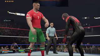 Gauntlet (Superman | Ronaldo | Miles Morales | Goku) // WWE 2K26 (PS5)