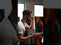 This Artist Uses AI Before Painting 🤯🎨 | Future of Creativity #shorts #viraltech  #ai #futuretech