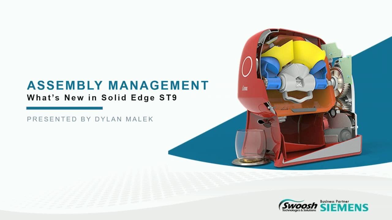 What's New in Solid Edge ST9: Assembly Management - YouTube