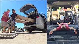 Chrysler Pacifica Using Stow 'N Go Seats 2020 Chrysler Pacifica Launch Edition 4K 60FPS #chrysler