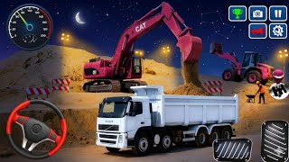 City Road Construction Simulator 3D 🚧 | Heavy Excavator & Truck - Android Gameplay screenshot 4