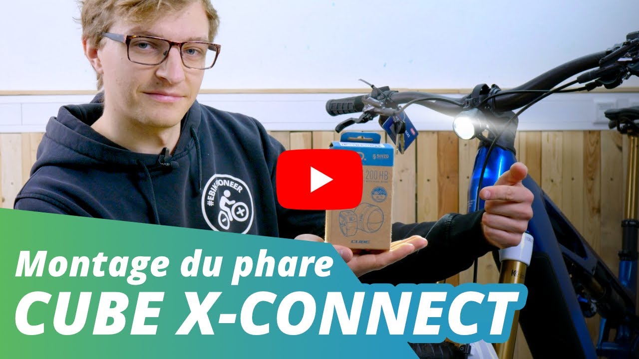 Installer un phare E-Bike Cube X-Connect en quelques minutes🚴💡- Tuto complet & astuces | EBIKE24 fr