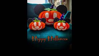 Making a Mickey pumpkin #shorts