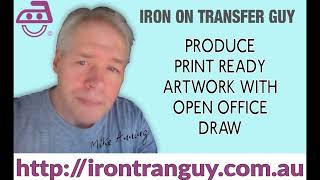 How to use Open Office to produce print ready text vector artwork