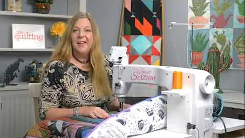 Tips for Quilting Large Quilts on a Small Machine