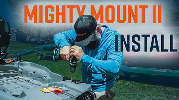 How to install gear track with access to inner hull