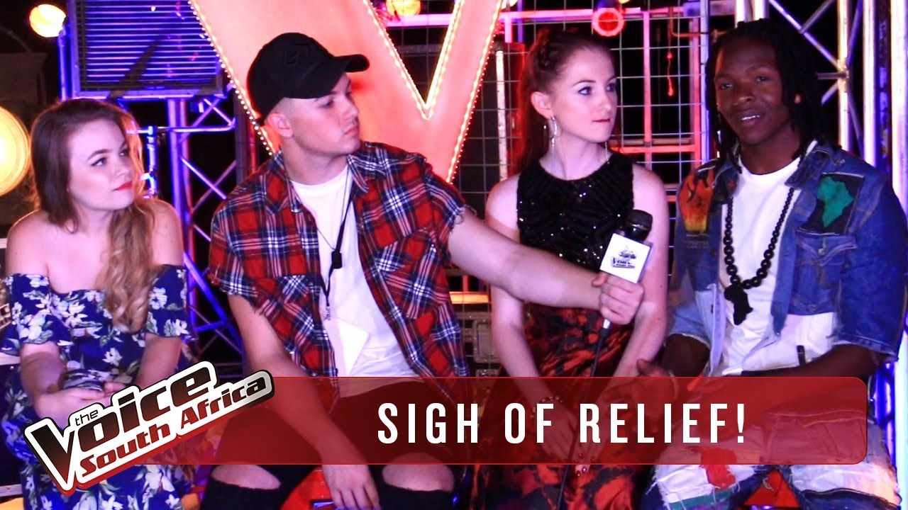 Riky’s Safe 6 breathe a sigh of relief! | KnockOuts | The Voice SA | M-Net south african musicians in london