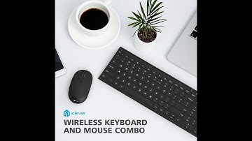 Wireless Keyboard and Mouse Combo  iClever GK03 (Episode 2428) Amazon Prime Unboxing: @amazon