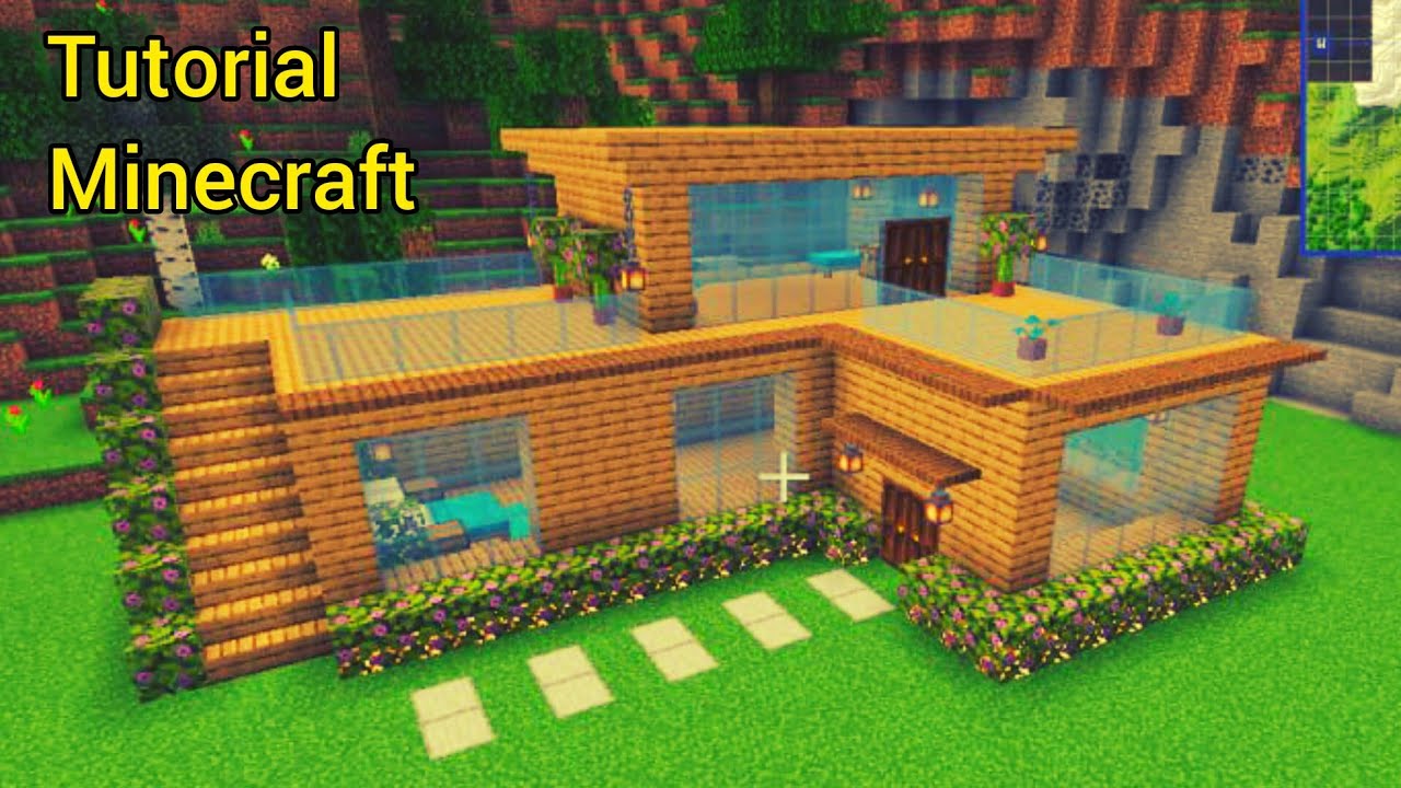 Casa Survival (Survival House) Versão Bedrock Edition(Win10,PE,Xbox)  Minecraft Map