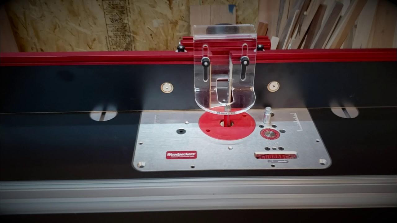 WoodPecker Router Table Reveal YouTube