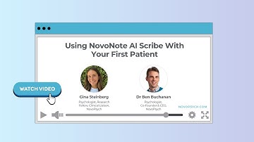 Using NovoNote AI Scribe With Your First Patient