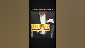 Binary Counter #maths #math #binary