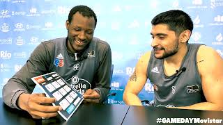 Video Porra #GamedayMovistar para a xornada de derbis en Liga Endesa, con Jordan e Sergi