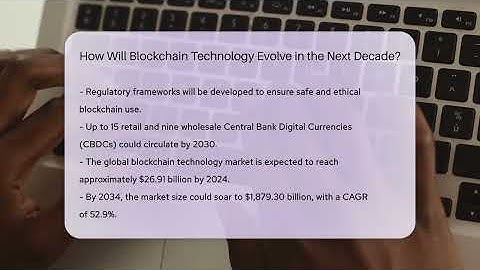 How Will Blockchain Technology Evolve in the Next Decade? - Talking Tech Trends
