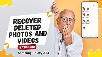 How to Recover Deleted Photos and Videos on Samsung Galaxy A54 (2025) | Easy Data Recovery Guide!