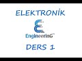 Elektronik Ders 1 Giriş - Diyot