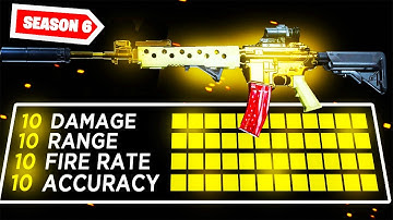 The SEASON 6 M4A1...NO RECOIL (BEST M4A1 CLASS SETUP in WARZONE)