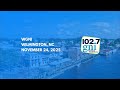WGNI Wilmington, NC (102.7 GNI) | Hourly Station ID | November 24, 2025