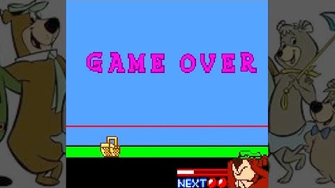 Yogi Bear: Great Balloon Blast - Game Over (GBC)